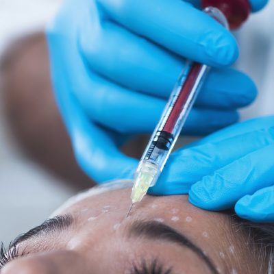 Botulinum toxin injection for chronic pain